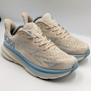 Hoka One One Clifton 9 Oak Alabaster Mens 10.5D (UK 10) Running Shoes